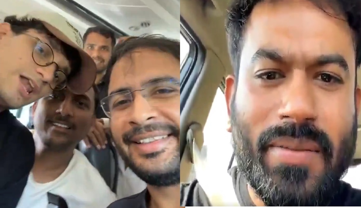 जंतर-मंतर पर तिरंगा फहराने का प्रयास कर रहे सीजेपी नेता सौरभ दास, आशुतोष रांका और अजिंक्य शिंदे हिरासत में