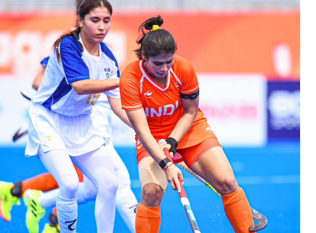 भारतीय महिला हॉकी टीम ने उज्बेकिस्तान को 19-0 से हराया