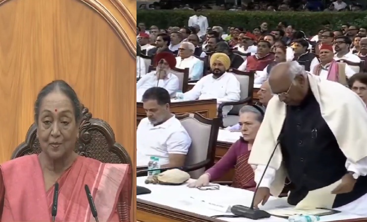 इंडिया गठबंधन ने मॉक संसद में ज्ञानेश कुमार के खिलाफ पेश किया जन महाभियोग प्रस्ताव, वोट चोरी का लगाया आरोप