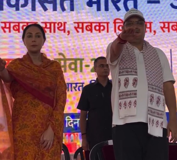 नवीन ने आमजन को 'स्वच्छता ही सेवा' की दिलाई शपथ
