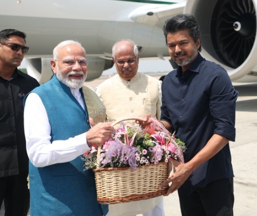 मोदी ने चेन्नई मेट्रो रेल परियोजना के चरण-दो का किया उद्घाटन, विजय के साथ की मेट्रो की सवारी